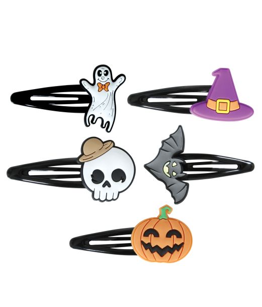 Halloween hårklips 5 stk