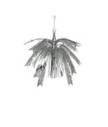 Glimmerophæng sølv 60 cm