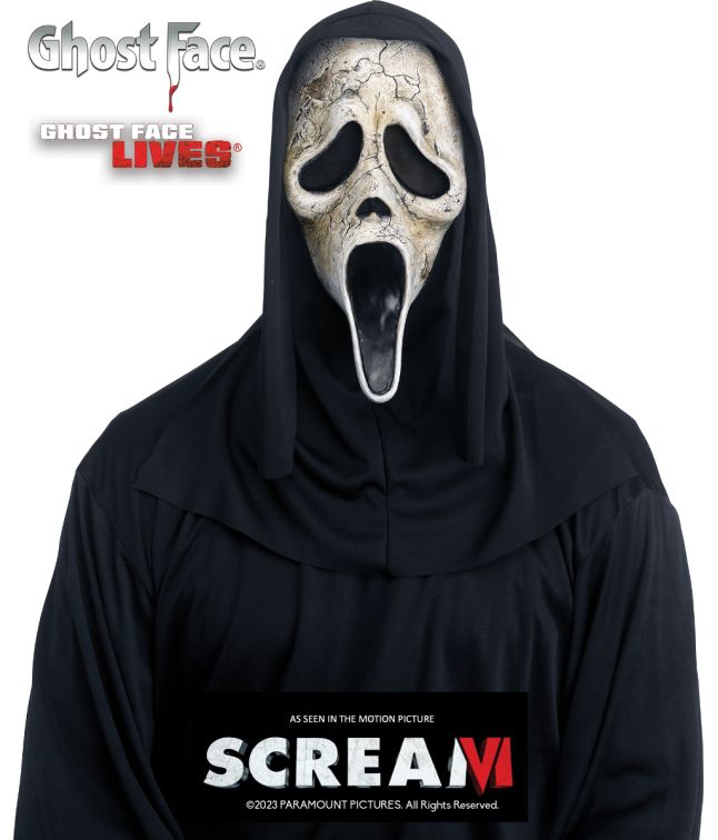 Ghost Face Aged maske