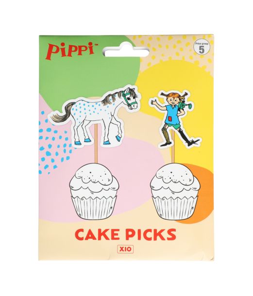 Pippi party picks 10 stk.