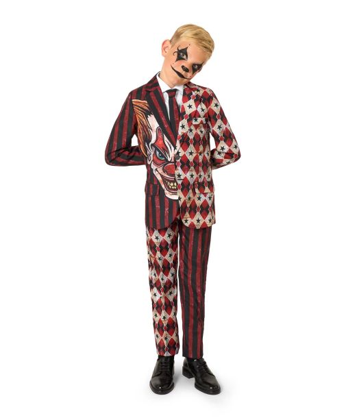 Scary red clown S
