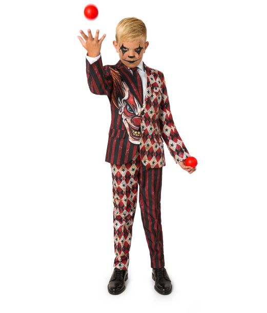 Scary red clown S