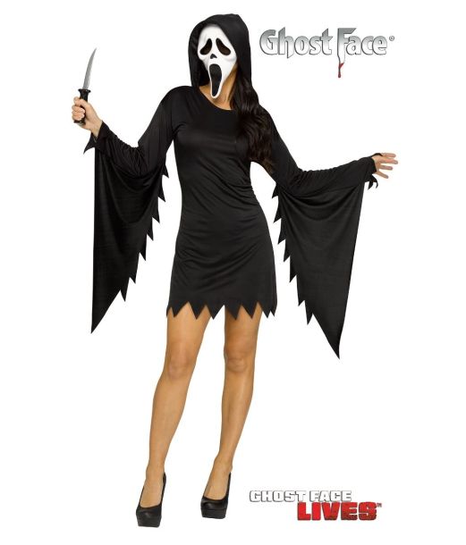 Ghost face kostume M/L