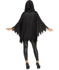 Ghost face poncho onesize 