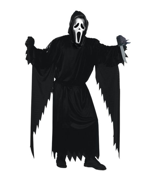 Ghost face kostume one size 