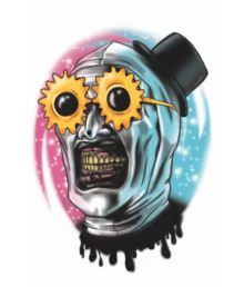 Art the Clown Glasses tatovering
