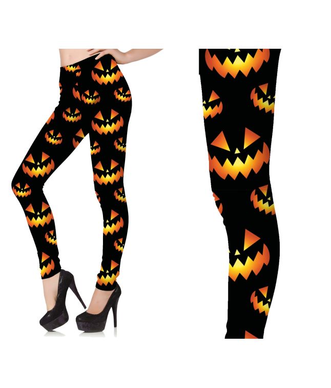 Græskar leggins M