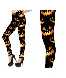 Græskar leggins M