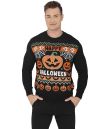 Halloween græskar bluse M 48-50