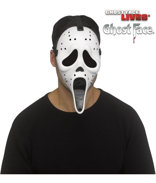 Ghost face hockey maske