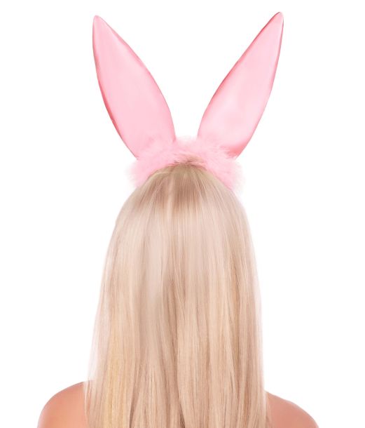Satin bunny ears hårbøjle
