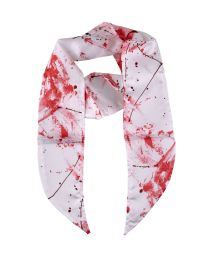 Blodig vit halsduk Blodig vit halsduk