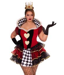 Queen of Heart maskeraddräkt, Plus