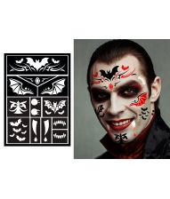 VAmpyr makeup skabelon 14x20 cm