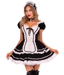 Maid  to Flirt Hembiträde maskeraddräkt