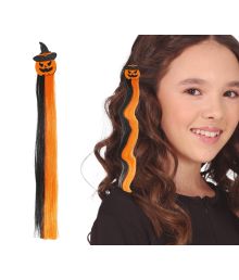 Græskar Hår extensions 40 cm
