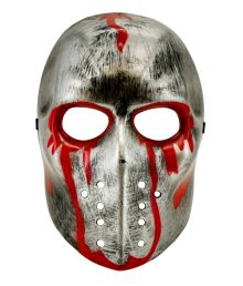 Blodig hockeymask, silver Blodig hockeymask, silver