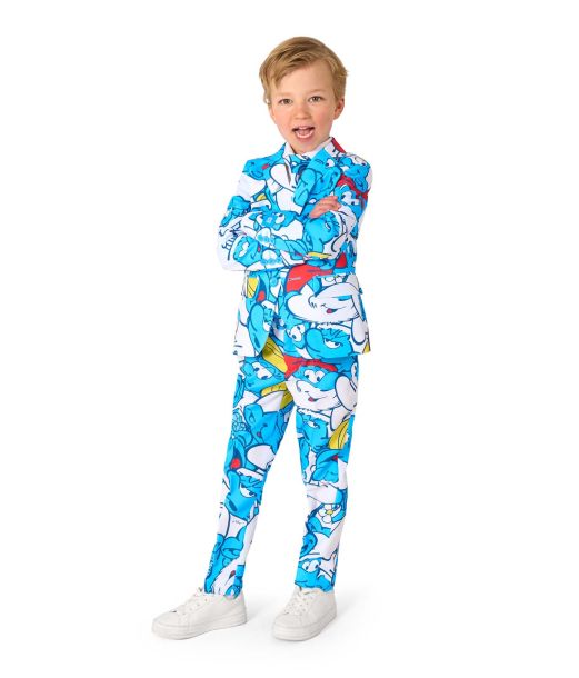 Opposuit Smølferne 98-104cm 