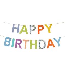 Happy Birthday banner