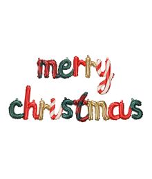 Merry Christmas folieballong