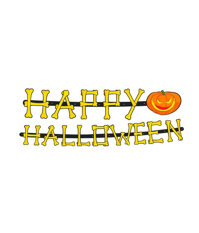 Happy Halloween guirlande 2M