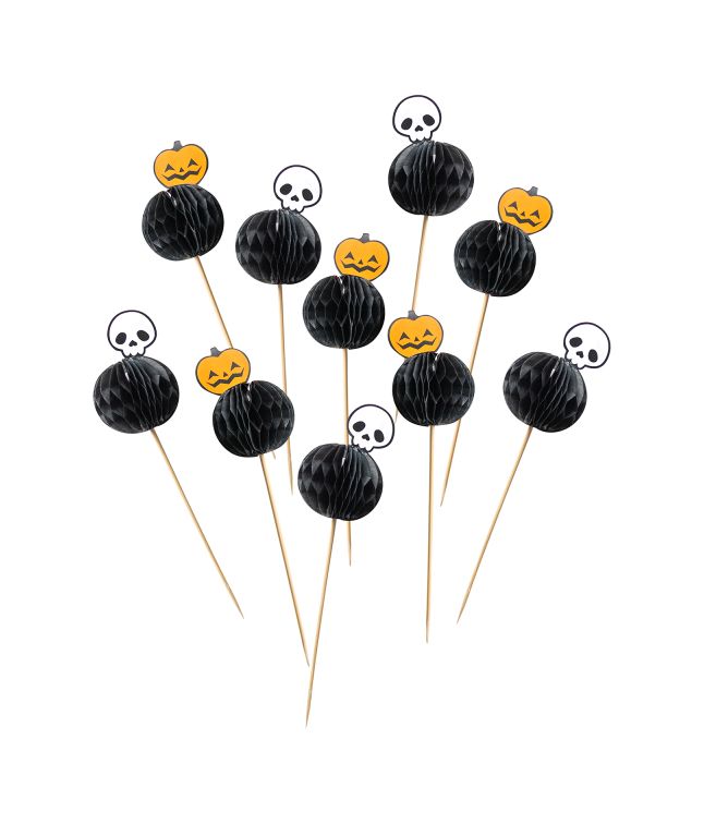 Cats & Bats papirvæv picks, 10 stk