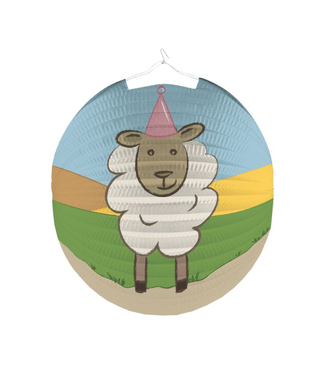Lantern Farm Party 25 cm