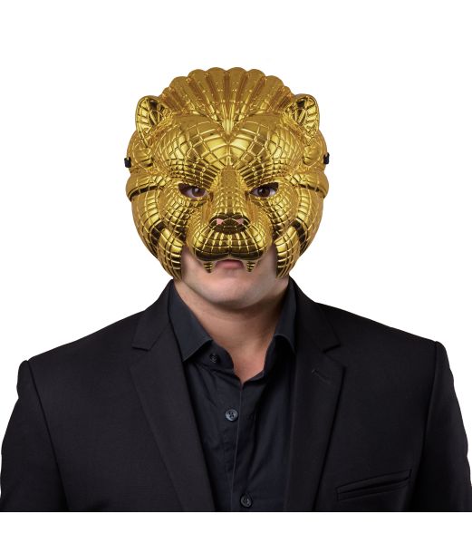 Lion gold mask