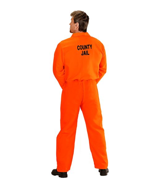 Orange fangedragt kostume til voksne