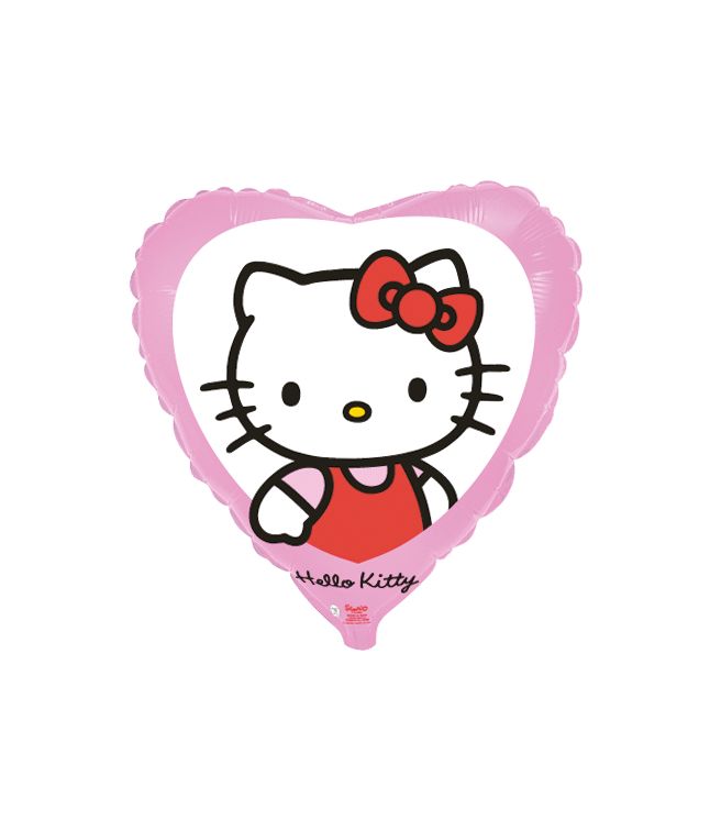 Hello Kitty hjerte 46 cm.