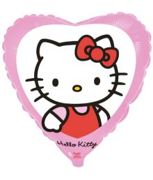 Hello Kitty hjerte 46 cm.
