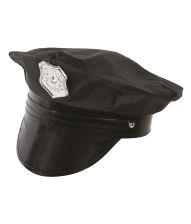 Svart polishatt med emblem för barn.