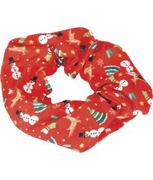 Røde jule hårelastik Røde jule hårelastik