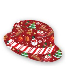 Rød julefedora