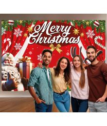 Merry Christmas fotobaggrund 220x150