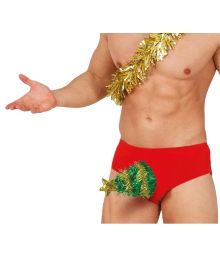 Underbukser med juletræ