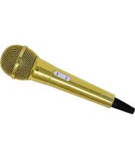 Guld mikrofon 20 cm