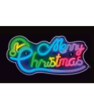 Merry Christmas LED skilt 