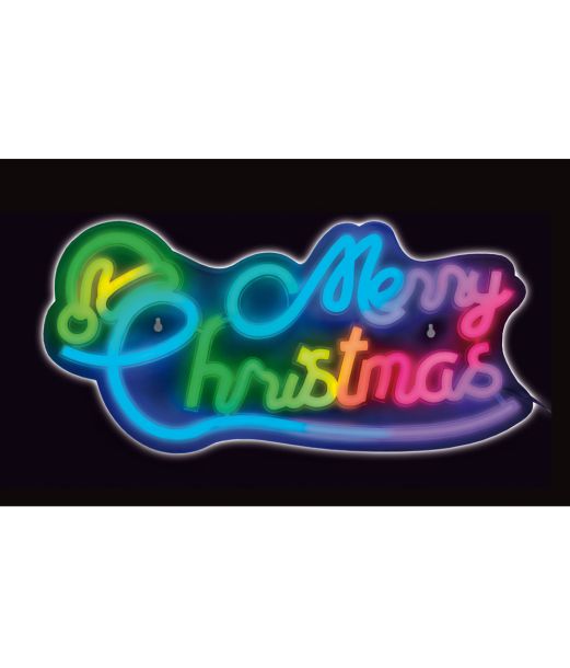 Merry Christmas LED skilt 