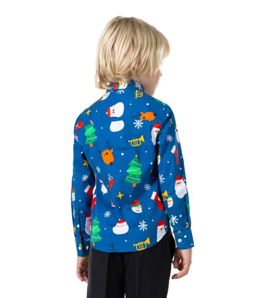 Festivity skjorte blå 2år (92-98) 