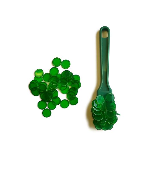 Magnetstang m. brikker grøn