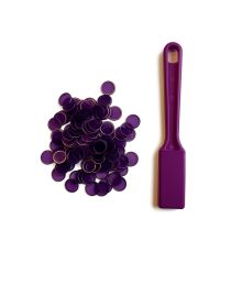 Magnetstang m. brikker lilla