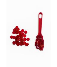 Magnetstang m. brikker rød