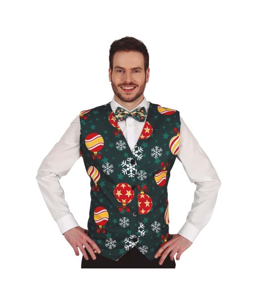 Vest m julekugler