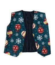 Vest m julekugler