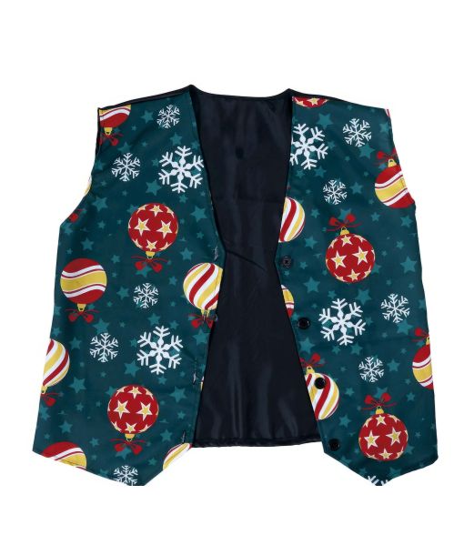 Vest m julekugler