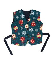 Vest m julekugler