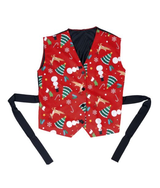 Vest rød christmas