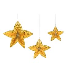 Guldstjärnor, 3 st