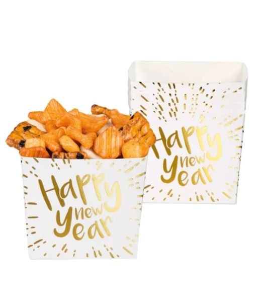 Pap bowls Nytår 6stk